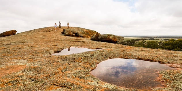 Pildappa rock near Minnipa South Australia
